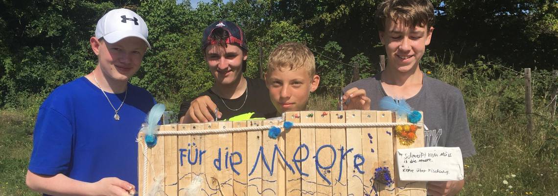 Beim Creative-Future-Lab entwickeln Kinder und Jugendliche kreativ und spielerisch ihre Vorstellungen dazu, wie sie sich eine gemeinsame Zukunft vorstellen.