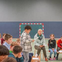 50 Schülerinnen und Schüler der Grundschulen Ingeln-Oesselse und Grasdorf beteiligen sich am Projekt Kinderrat