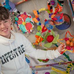 Schülerinnen und Schüler der Freien Martinssschule in Laatzen beschäftigen sich im Projekt "Die Sprache der Blumen" mit Vielfalt und Gemeinschaft.