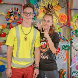 Schülerinnen und Schüler der Freien Martinssschule in Laatzen beschäftigen sich im Projekt "Die Sprache der Blumen" mit Vielfalt und Gemeinschaft.